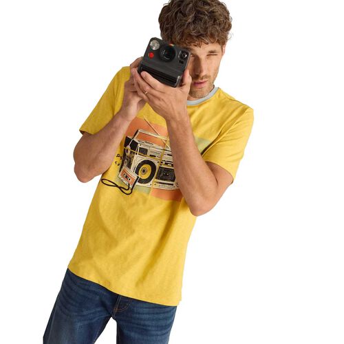 White Stuff Stereo Graphic Tee
